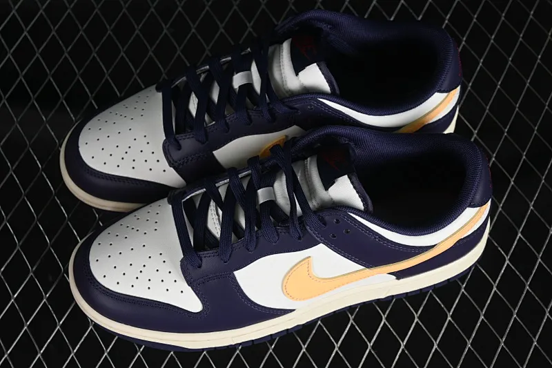 All Categories Nk SB Dunk Series Nk SB Dunk Low Low-top Casual Shoes Foreign Trade Version Nk Dunk Low Retro "Navy Blue" Purple Gold White SB Low-top Casual Shoes FV8106-181